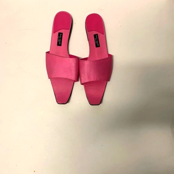 KATE SPADE PINK POINTED TOE FLAT SANDAL - Picture 4 of 6